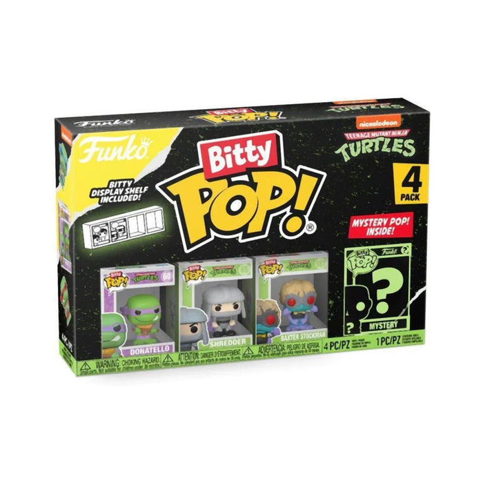 Funko Bitty Pop! 4-Pack: Teenage Mutant Ninja Turtles - Donatello Vinyl Figures-0