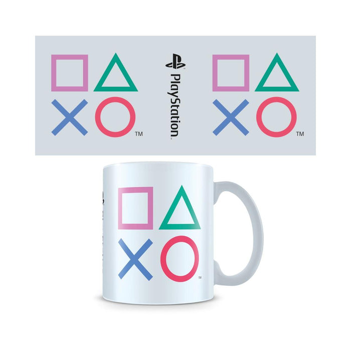 Pyramid PlayStation (Shapes) Coloured Mug (MG25990C)-0