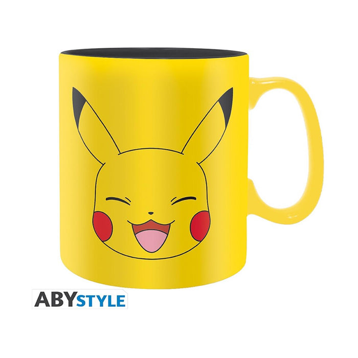 Abysse Nintendo_ Pokemon - Pikachu Face Mug (460ml) (ABYMUGA166/ABYMUGA564)-0