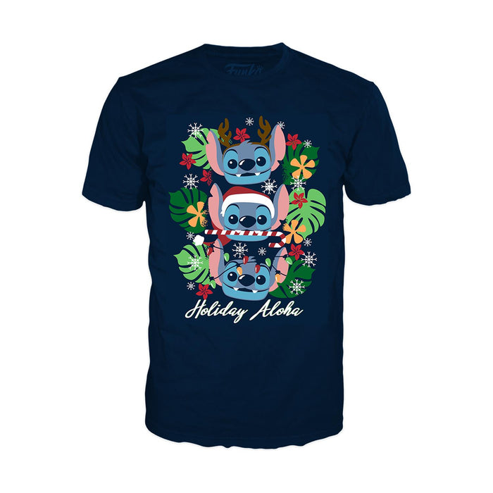 Funko Tee Disney_ Stitch - Holiday Stitch T-Shirt (L)-0