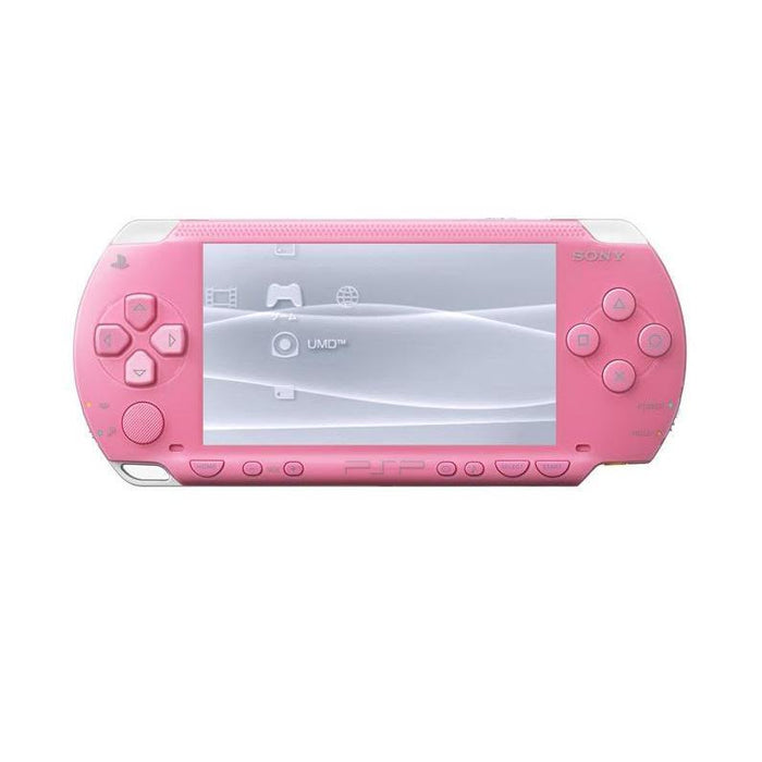 Konsole PSP 1004 #Pink/Rosa + Stromversorgung (verwendet) - (Neustart)