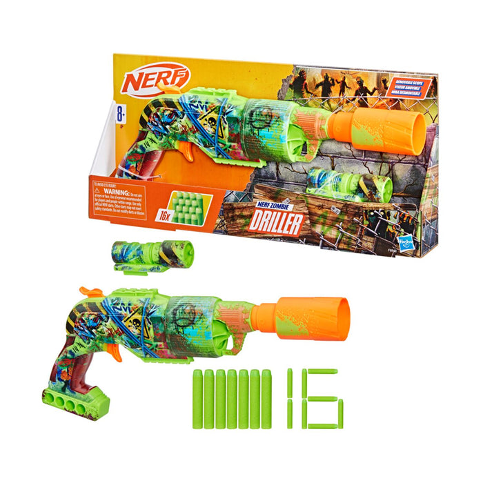 Hasbro Nerf_ Zombie - Driller (F8960)-0