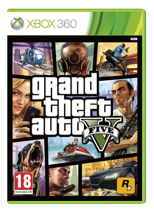 Grand Theft Auto 5 (GEBRAUCHT) – Xbox 360 (NEUSTART)