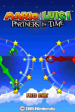 Mario & Luigi: Partners in Time (USATO) -  Nintendo DS (RESTART)