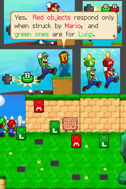 Mario & Luigi: Partners in Time (USATO) -  Nintendo DS (RESTART)