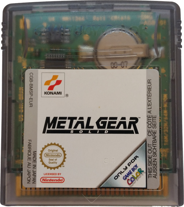 Metal Gear Solid (USATO) - GameBoy Color (RESTART)