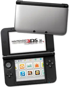 Nintendo 3DS XL-Konsole – Silber/Schwarz (GEBRAUCHT) – 3DS (NEUSTART)