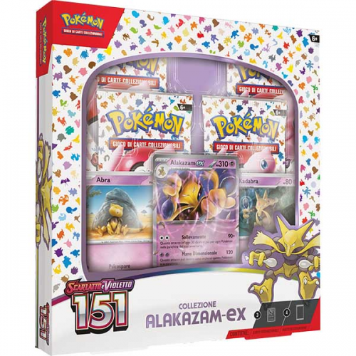Pokemon Scarlet und Violet 151 Alakazam-Ex-Sammlung (ITA)