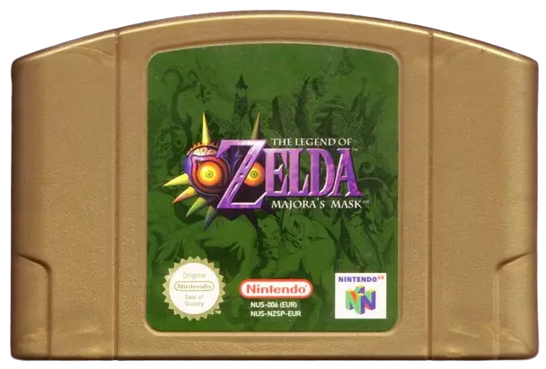 The Legend of Zelda: Majora's Mask (MODUL) (ausgezeichneter Zustand) (GEBRAUCHT) – N64 (NEUSTART)
