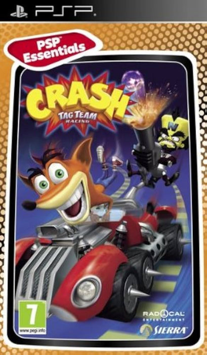 Crash Tag Team Racing (USATO) - PSP (RESTART)