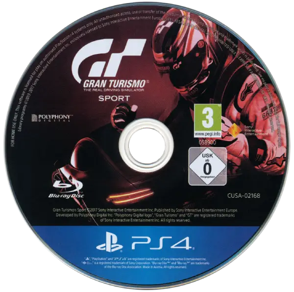 Gran Turismo Sport (USED) | "DISC Only" - PS4 (RESTART)