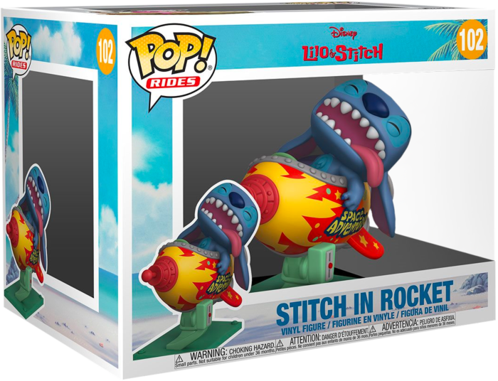 Funko Pop ! Lilo & Stitch : Stitch in Rocket 15 cm (102)