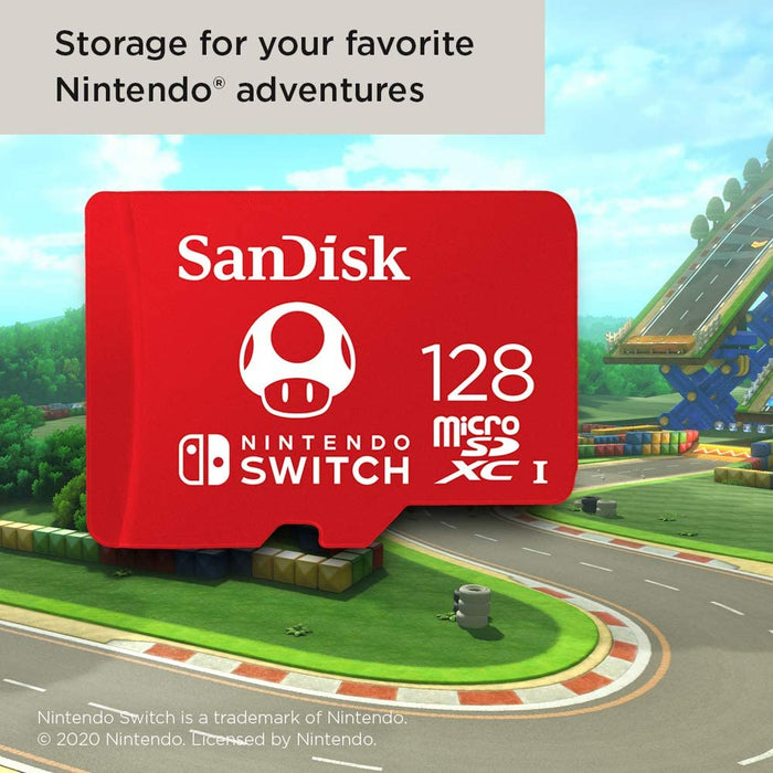 SanDisk Micro SD XC I 128GB Nintendo Switch