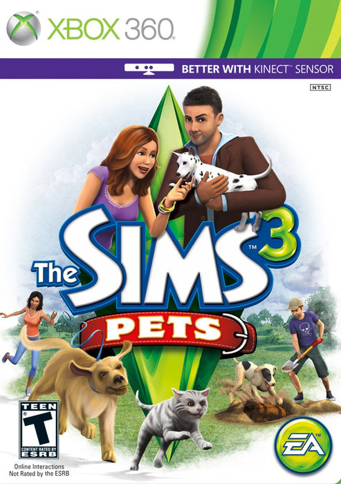 Die Sims 3: Haustiere (GEBRAUCHT) – XBOX 360 (NEUSTART)