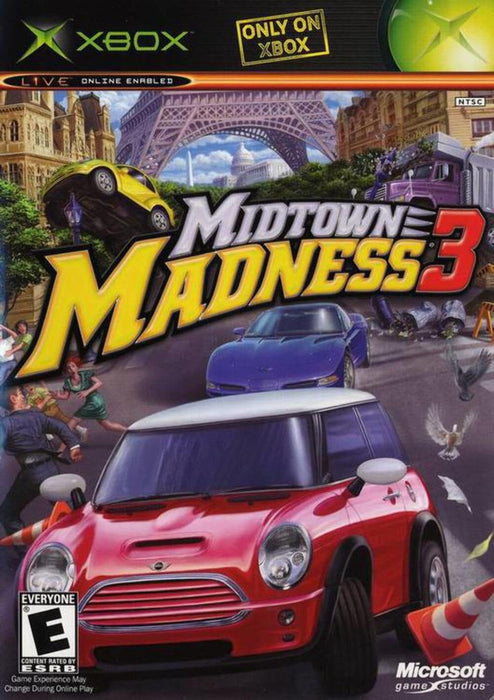 MIDTOWN MADNESS 3 XBOX (NEUSTART)