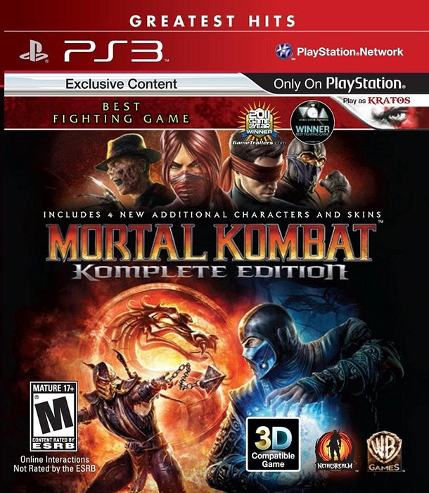Mortal Kombat: Komplete Edition (GEBRAUCHT) – PS3 (NEUSTART)