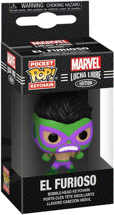 Pocket POP Schlüsselanhänger Marvel Lucha Libre Edition: El Furioso