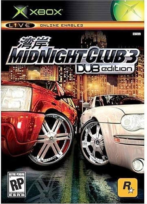 MIDNIGHT CLUB 3:DUB EDITION XBOX (NEUSTART)