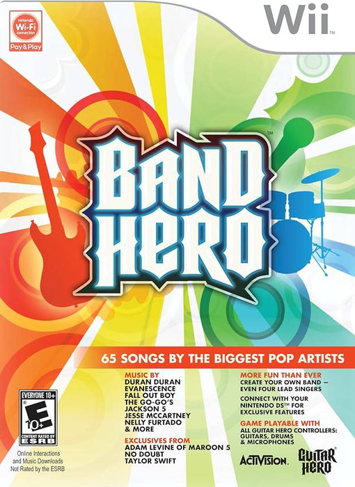 Band Hero (USED) - Nintendo Wii (RESTART)