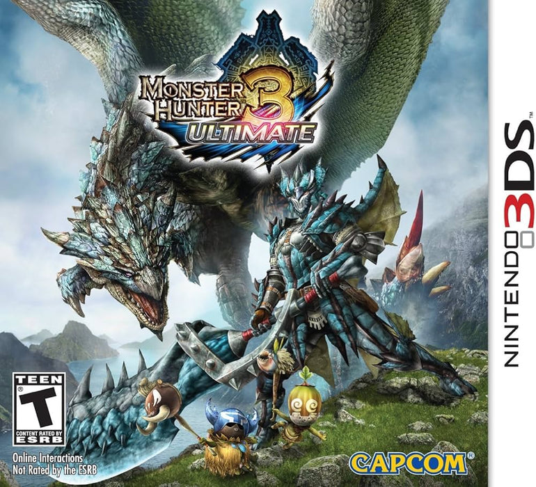 Monster Hunter 3 Ultimate (USED) - 3DS (RESTART)