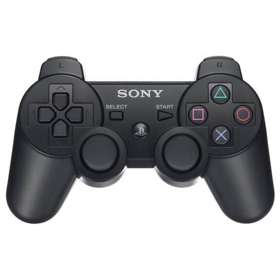 PS3 – Original DualShock 3 Wireless-Controller #schwarz (GEBRAUCHT) – (NEUSTART)