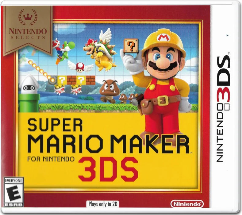 Super Mario Maker für Nintendo 3DS (USA Edition) (GEBRAUCHT) - Nintendo 3DS (NEUSTART)