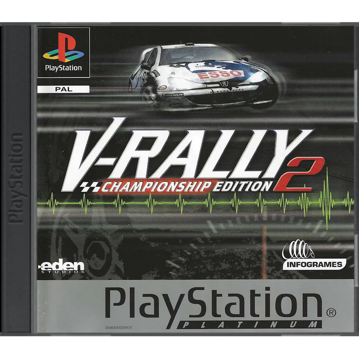 V-Rally 2 (GEBRAUCHT) – PS1 (NEUSTART)