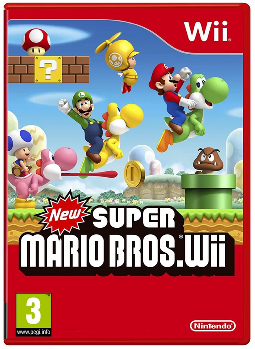 New Super Mario Bros (GEBRAUCHT) – Wii (NEUSTART)