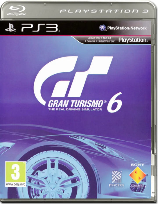 Gran Turismo 6 (GEBRAUCHT) – PS3 (NEUSTART)