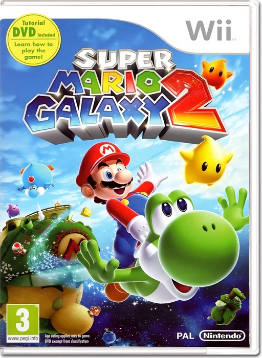 Super Mario Galaxy 2 (im Lieferumfang mit Tutorial-DVD) (GEBRAUCHT) – Nintendo Wii (NEUSTART)