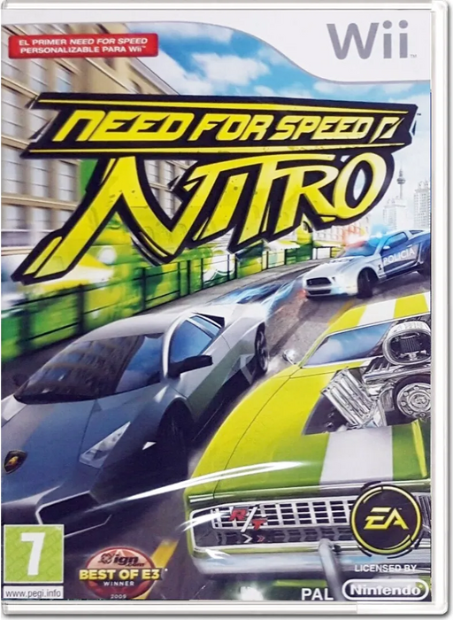 Need for Speed: Nitro (GEBRAUCHT) – Nintendo Wii (NEUSTART)