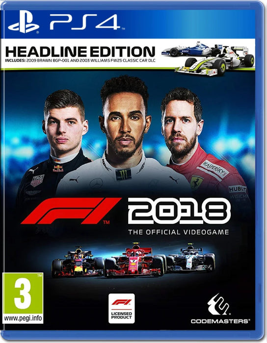 F1 2018 (USED) - PS4 (RESTART)