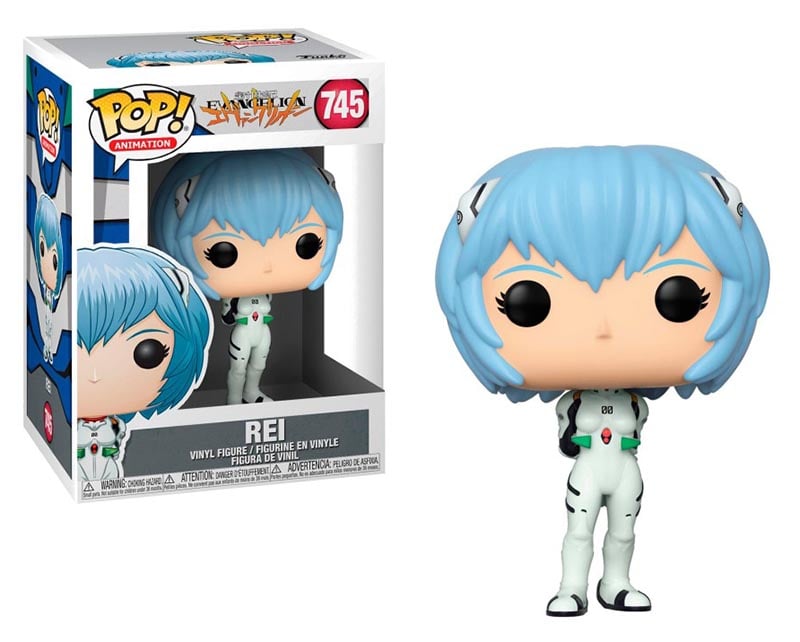 Funko Pop! Evangelion Rei Ayanami #745 Figura Vinile da Collezione Anime