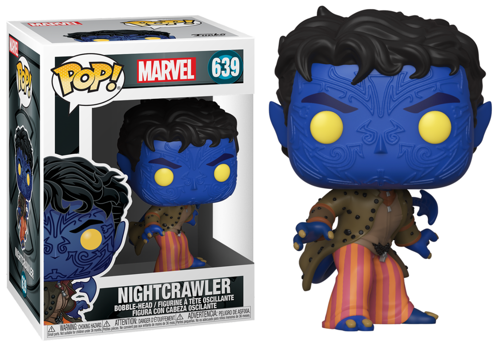 Funko Pop! Nightcrawler X-Men 20th Anniversario Marvel Bobble-Head n. 639