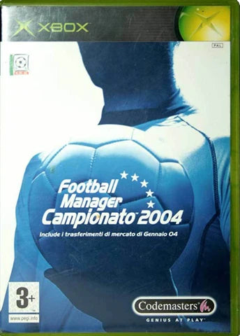 FOOTBALL MANAGER CHAMPIONSHIP 2004 (NEU) XBOX (NEUSTART)