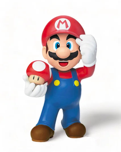 New Super Mario Bros. Desktop Soft Series – Mario Actionfigur 30 cm (NEU)