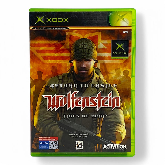 Return to Castle Wolfenstein - Tides of War (USATO) - XBOX (RESTART)