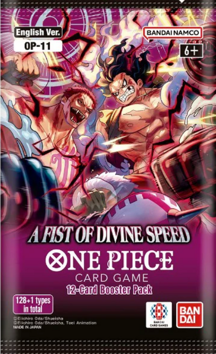 One Piece ENG: A Fist of Divine Speed Booster OP-11