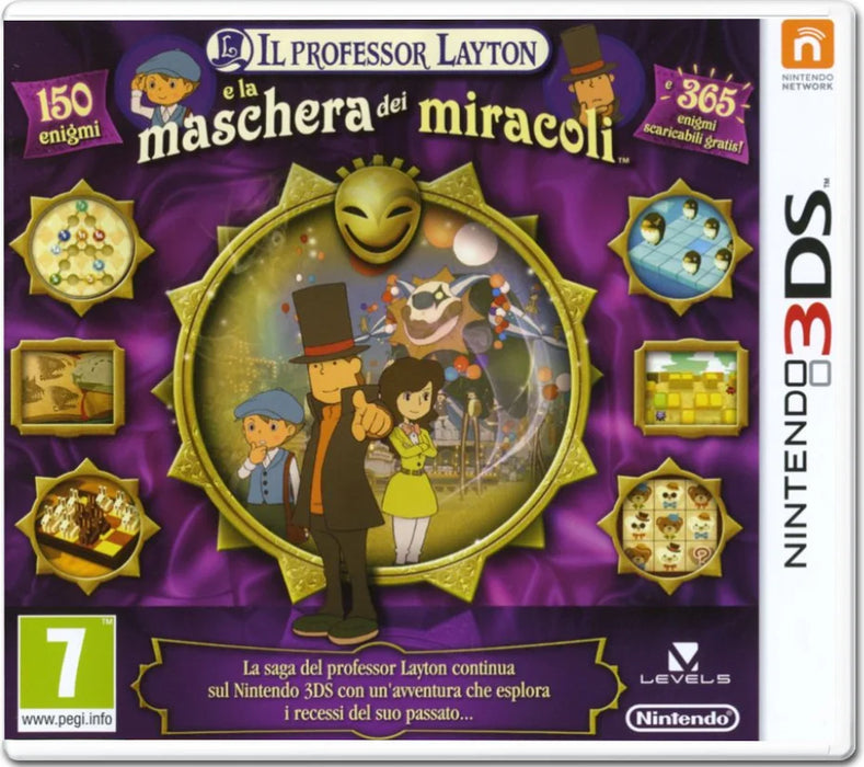 Professor Layton: Und die Maske der Wunder (GEBRAUCHT) - Nintendo 3DS (NEUSTART)