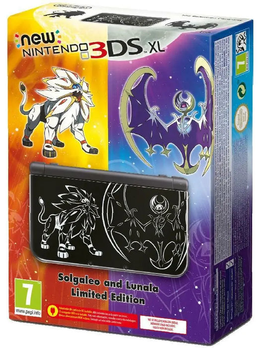 Nintendo New 3DS XL-Konsole (GEBRAUCHT) – #Pokémon Solgaleo & Lunala Edition + Netzteil (NEUSTART)