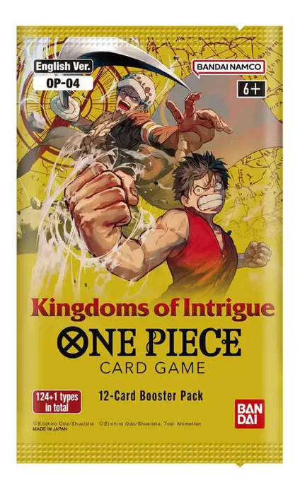 One Piece Karte Kingdom of Intrigue OP-04 ENG - Packung mit 12 Karten