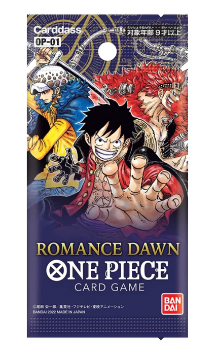 One Piece Card Romance Dawn OP-01 JAP – 6er-Kartenpaket