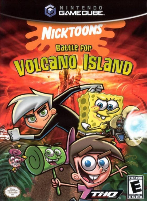 Nicktoons: Battle for Volcano Island (IMP. USA) (USATO) - PS2 (RESTART)