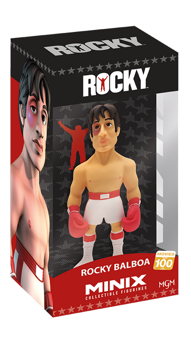 Minix Sammelfiguren – Rocky Balboa / Rocky – 12 cm (100 Filme)