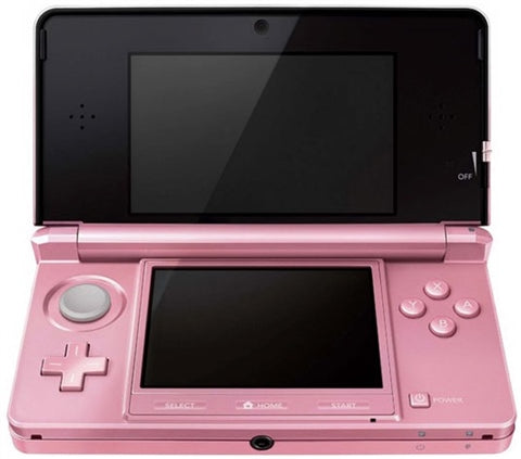 3DS-Konsole #Coral Pink / Pink + Netzteil (GEBRAUCHT) - Nintendo 3DS (NEUSTART)