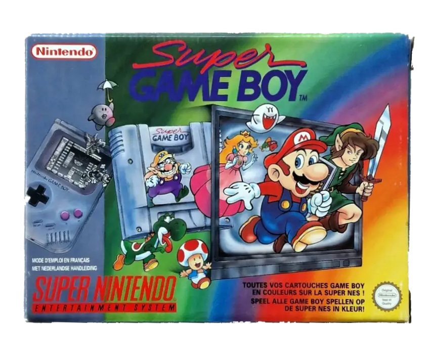 Super Game Boy (Super Nintendo SNES - PAL ITA GIG) "ausgezeichneter Zustand" (gebraucht) - (Neustart)
