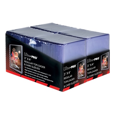 3" x 4" Regular Toploaders & Card Sleeves (200)