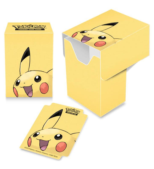 Deck Box Pokémon Pikachu Ultra Pro Completamente Illustrato Protettivo Carte Collezionabili