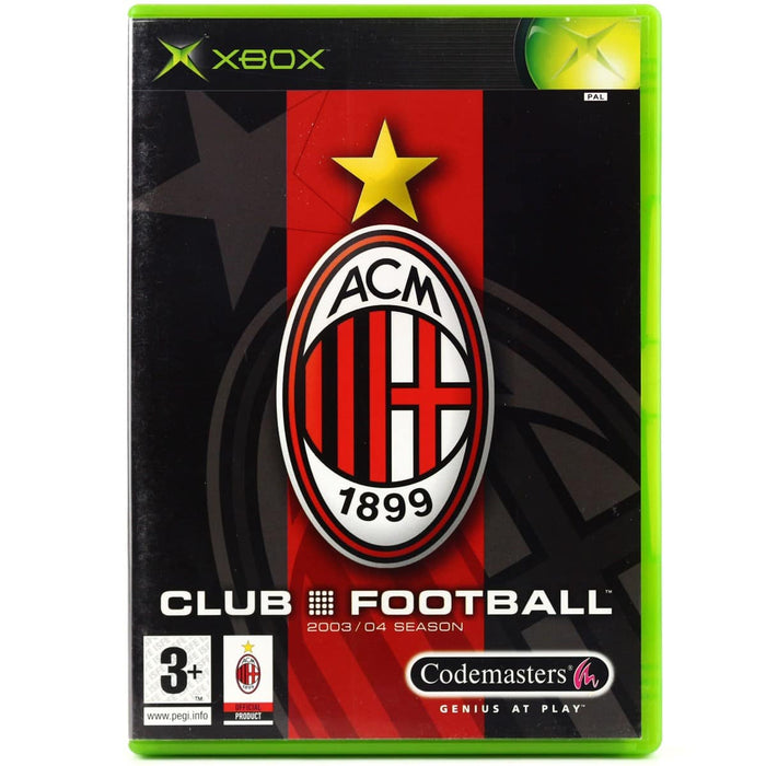 AC MILAN CLUB FOOTBALL STAG. 2003/2004 (NUOVO) XBOX (RESTART)