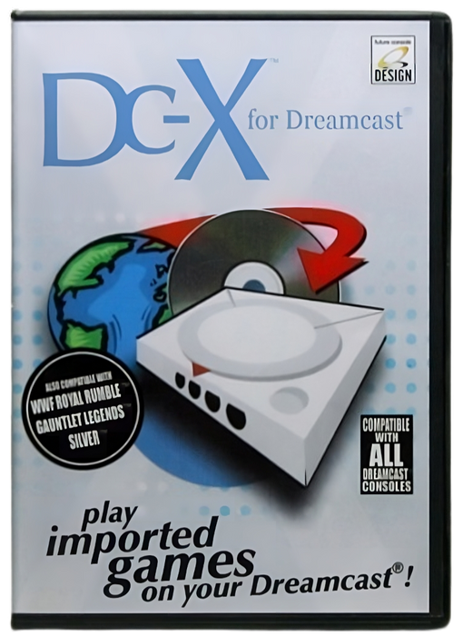 DC-X Import Adapter / Spielen Sie USA- und JAP-Spiele auf PAL-Konsolen (mit OVP)